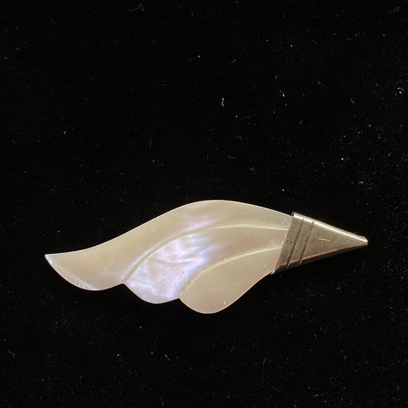 Mother of Pearl, sterling pendant - Picture 3 of 4